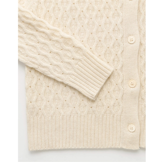 Aiayu Dipti Cardigan, Pure Ecru